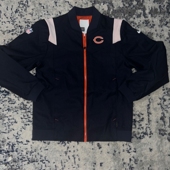 New Nike Chicago Bears On Field Performance Jacket - Picture 1 of 6